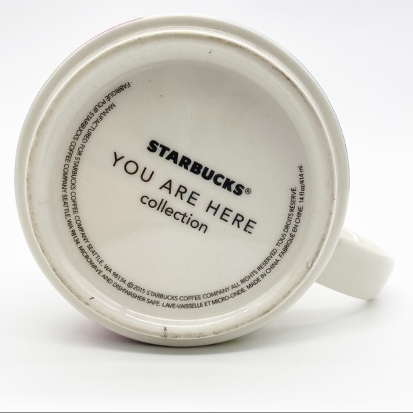 Starbucks You Are Here Collection Washington Mug 2015 - Picture 5 of 5